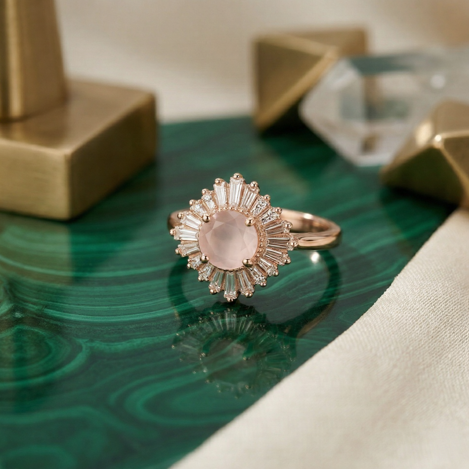 Sunburst Halo Ring R-01 - Image 2