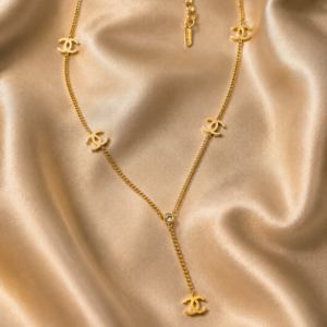 Golden Signature Link Necklace N-01